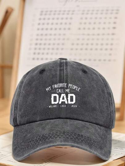 1pc Unisex Alphabet Print Hat Outdoor Sports Adjustable Hiking Casual Street Fashion Cap Unisex Versatile Dad Hat