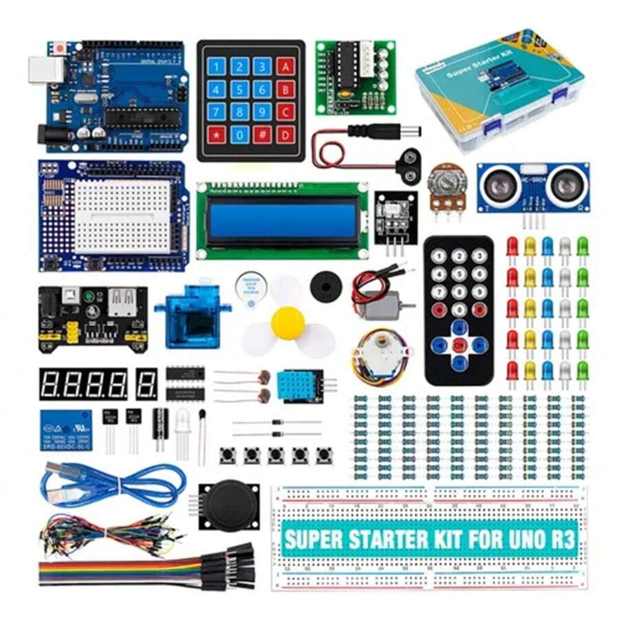 Development Board Starter Kit Basic Learning for R3 Beginner Software Engineer - Multicolor - Ver 1