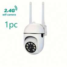 1/2/4pcs 2.4G WiFi Smart Home Security Camera, Wireless Video Monitoring Network Camera, Indoor Security Surveillance, Home Wireless Tracking Alarm Pan-Tilt, Two-Way Audio, Auto Tracking, Night Vision, Mobile Intercom, USB Power, Ideal Choice For Home Security - White - View 13