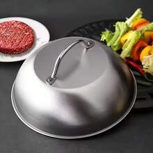 1pc Stainless Steel Barbecue Scraper, 5.91 Inch (Approx. 15cm), Oven Scraper Cover, Outdoor Camping Picnic, Cookware Grill Tool Accessory, Kitchen Utensil - Silver - View 3