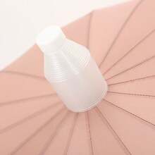 1pc Waterproof Plastic Umbrella Covers - Transparent, Portable & Durable For Indoor/Outdoor Use - Multicolor - View 7