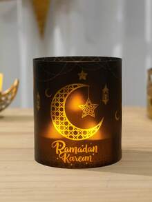 12个黑色金色斋月灯罩(不含蜡烛和灯具),开斋节月亮星星图案,斋月灯笼设计蜡烛罩,斋月派对餐桌装饰,开斋节快乐,斋月快乐,斋月装饰品,开斋节快乐派对用品,斋月餐桌中心装饰,开斋节斋月橱柜装饰,宰牲节装饰,开斋节斋月祈祷装饰,斋月房间装饰,斋月家居装饰,开斋节礼物,斋月礼物,派对礼品 - 黑色 - 查看 10