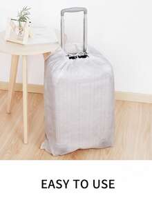 Practical Non-Woven Fabric Luggage Cover, Suitcase And Travel Cover, Luggage Protective Cover. Thickened, Waterproof And Wear-Resistant, Dustproof And Stain-Proof Luggage Bag, Reusable, Holiday Essential, Vacation Accessory, Travel Holiday Essential, Summer Vacation And Back-To-School Season, Cruise Travel Bag, School Supplies, School Supplies - Multicolor - View 7