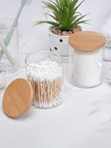 这款浴室梳妆台收纳盒专为存放擦拭工具、棉签、化妆棉和其他化妆品而设计。其现代简约的设计和10盎司的小巧容量使其成为浴室台面或梳妆台的理想之选。 - 彩色 - 查看 5