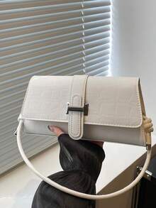 New Chinese Style Baguette Bag For Women, Underarm Bag, And Chic, Niche, Commute, Elegant Shoulder/Crossbody Bag - Multicolor - View 1