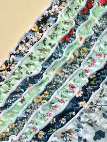 8条装碎花生菜边三角裤 - 彩色 - 查看 3