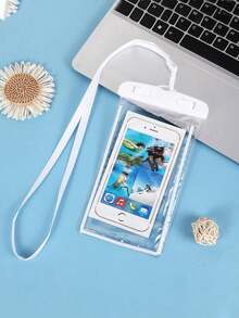 1/3/5pcs Waterproof Bag, Universal Waterproof Phone Pouch, Air Cushion Waterproof Phone Case, Waterproof Phone Pouch For Swimming & Beach, Suitable For Smartphones, Phone Charm, Phone Accessories, Airplane Accessories, Travel Accessories, International Travel, Summer Camping, Tech Accessories, Gym Phone Accessories, Travel Essentials - Multicolor - View 16
