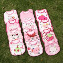 5pcs/Pack Baby Bibs, Infant Printed & Embroidered Saliva Towel, Children Burp Cloths - Multicolor - View 3