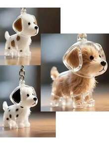 1个狗狗纪念吊坠钥匙扣，带狗毛收纳盒，可收集狗毛作为纪念品，是送给爱狗人士的完美纪念礼物，也是送给宠物主人珍藏逝去宠物记忆的贴心礼物。 - 彩色 - 查看 7