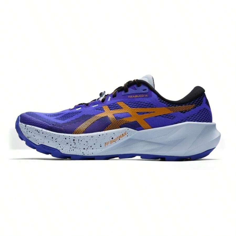 Asics TRABUCO 14 男士跑步鞋，舒适轻便，休闲户外旅行跑步鞋 1011C166-400 - 藍紫色 - 查看 1