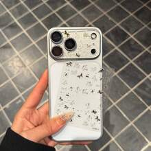 高清镜头贴膜 + 马年金色浮雕贴纸，兼容苹果 17 Pro Max/17 Pro，透明耐用，保护层，相机镜头盖，防刮花，简约设计，精准切割，持久防护，适用于苹果用户和智能手机用户 - 鏡頭膜+貼紙 - 查看 1