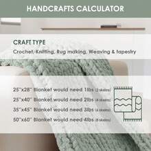 Mellobello Jumbo Chunky Yarn For Hand Knitting - Super Thick Chenille Chunky Yarn For Crocheting - Extra Soft Bulky Fluffy Blanket Big Yarn 8 Jumbo Pack (27yds,8 Oz Each Skein) - 米色 - 查看 7