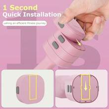 2-Piece Kettlebell Set, Adjustable Dumbbells For Women, 4 Weight Levels With Kettlebell Handle Adapter, Home Fitness Training