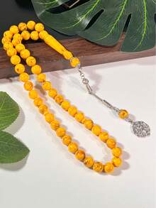 45pcs Resin Muslim Prayer Beads Tasbih Handmade Bracelet - Multicolor - View 4