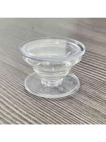 Transparent Retractable Folding Phone Stand, Transparent Single-Sided Adhesive Folding Phone Holder With Clear Frame - Multicolor - View 11