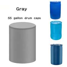 Multi-Purpose Grey Oxford Cloth Protective Cover - All-Weather Dust-Proof, Sun-Proof, Tear-Resistant, Suitable For Portable Air Conditioners, Rolls, Sandboxes, Tablesaws, Buckets, Etc. Essential For Spring Cleaning And Fall Yard Work, Great Christmas/Birthday Gift For Homeowners - Grey - View 2