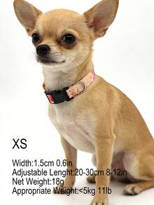 Bohemian Style Printed Adjustable Pet Collar, Suitable For Small, Medium And Large Dogs - Multicolor - View 39