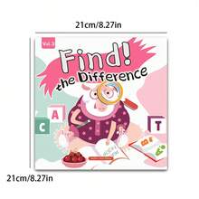 Spot The Difference Puzzle Workbook – Cute Animal & Daily Scene Pages, Builds Observation, Thinking Skills And Concentration - Spot the Challenge Adventure - View 5