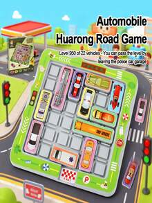 Juego de Escape de Laberinto de Coche para Niños, Rompecabezas de Escape de Carreras, Entrenamiento Mental, Interacción Padre-Hijo, Adecuado para Niños y Niñas de 3 a 12 Años, Regalo de Cumpleaños - Multicolor - Ver 8