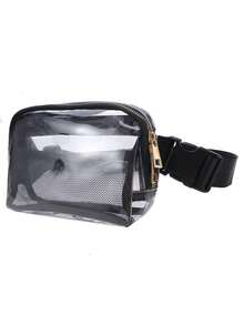 Transparent Waist Bag - Large Capacity Transparent Waist Bag With Adjustable Shoulder Strap, Suitable For Sports Events, Concerts, Holidays, Outdoor Activities, School, Waterproof Summer Bag, Boyfriend Gift, Handbag, Leather Bag, Back To School, Spring Study Supplies, Spring Break Essentials, Spring Travel Essentials, Wallet, Side Bag, Belt, Student New Life Supplies, Essential Wallet For Men, Fashion Men's Bag, Waterproof Graduation Transparent Bag Phone Bag - Multicolor - View 14