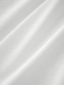 男士休闲圆领短袖翅膀印花T恤，搭配牛仔裤，清爽舒适，适合户外运动，也适合校园风格。 - 白色 - 查看 3