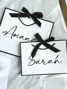 1/3/5pcs Personalized Crystal Stickers, Birthday, Wedding, Holiday, Party Decorations, Custom Text Name Stickers, Engagement Decorations, Personalized Name Tag Stickers, Name Stickers, Custom Stickers, Name Stickers, Date Stickers, DIY Gifts, Handmade Items, New Year's Charms, Waterproof, Can Be Applied To Mugs, Stemmed Glasses, And Glassware. - Multicolor - View 5