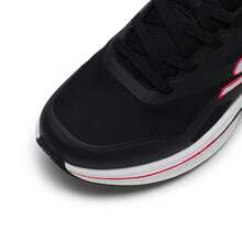 Skechers Men's Lace-Up Running Shoes, Cushioned Comfortable Casual Sports Sneakers, 221141-BKW - Black/white - View 7