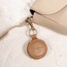 Personalized Mini Gym Ring Holder Travel Jewelry Box,Portable Ring/Earring Storage Box,Custom Gift,The First Gift Of 2025,AirTag Leather Keychain Holder, Customized Name Small Jewelry Box, Bridesmaid Gift, Wedding Gift Back To School - Nhiều màu - Xem 5