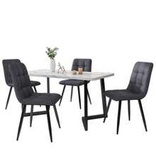 Dining Chairs - Dark Grey - View 7