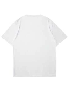 Camiseta de manga corta para hombre, 100%% algodon, 200 gramos de algodon pesado resistente y
duradero. La sensacion de comodidad y frescura en verano es plena. Con una transpirabilidad
buena, se adapta a cualquier escena al aire libre. Con estampas urbanas de moda, un solo articulo
con un gran atractivo. - Blanco - Ver 2