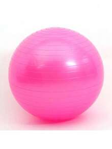 1 Pc Yoga Ball Balance Ball (Hole Random) Yoga Ball Inflatable Softball Balance Big Ball Home Exercise Fitness Balls - Multicolor - View 12