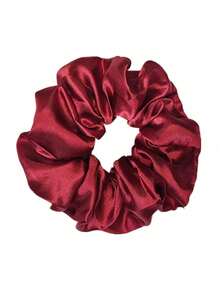 2PCs Satin Pillowcase Set And 2pcs Elastics Ponytail Holder Vegan Silk Satin, Envelope Closure, Protect Hair And Skin - Multicolor - View 14