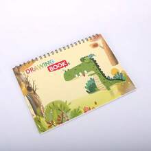 1pc A4 Size Cartoon Cover Sketch Notebook - 1 Book With 30 Sheets Of 120g Paper, Multi-Purpose Children's Doodle Drawing Book, Notebook/Sketchbook/Watercolor Book, Exquisite Hot-Stamping Craft Drawing Book, Suitable As Gift And Drawing Supplies For Various Occasions - A4 Drawing Book (30 Sheets In One Book) - View 9