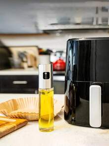 1/2个家用泵式喷雾油瓶 - 玻璃喷雾油壶，家用压力细喷油壶，厨房必备，厨房酱汁醋调味瓶，烧烤喷雾油瓶 - 彩色 - 查看 7