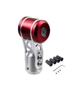 1 cái núm cần số ô tô kiểu cần điều khiển máy bay, đầu cần số bằng kim loại, cần số đa năng, núm cần số cá nhân hóa. - A - Xem 13