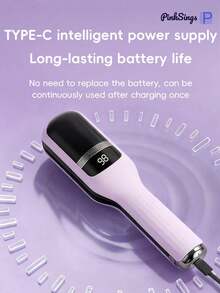 PinkSings 1200mAh automatischer Splissenden-Trimmer, Splissenden-Reparatur-Werkzeug, beschädigtes, empfindliches Haar, unisex Haarstyling-Werkzeug, tragbarer USB-aufladbarer Haarschneider, automatischer elektrischer Haartrimmer, geeignet als Geschenk für Frauen zu besonderen Anlässen - Pink - Übersicht 11