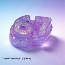 Steal A Brainrot 67（挤压），一款减压挤压玩具，一款流行的 67 麦芽糖挤压玩具，一款减压玩具，节日礼物，生日礼物，新年礼物，情人节礼物。 - 彩色 - 查看 8