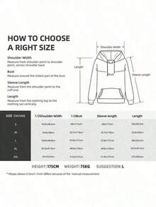 WeStyle Hub Valentine's Day 1 PcsMen's Spider Web Graphic Hoodie - Streetwear Gothic Design PulloverSporty Style, Loose Fit, With Pocket Details, Knitted Fabric, Slightly Stretchy, 280 G/M² - Personalized Large Back Design, Suitable For Halloween Or Christmas Gifts180g 100% Cottonconjuntos Para Hombrevalentine's Day - White - View 6