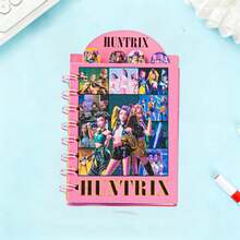1pc Random \ 4pcs \ 1 Set, K-POP Witch Hunt Cartoon Account Mini Notebook, Mini Pocket Notebook, Coil Notebook