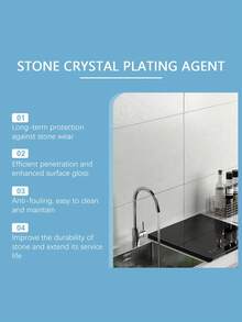 Stain Remover Cleaner, Gentle Degreasing For Kitchen Oil Stains, Tile And Countertop Cleaning - Multicolor - View 3