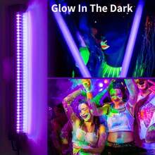 1/2pcs T5 LED UV Lamp Tube USB Interface, Strong UV Spotlight, UV Curing Lamp Tube, 395nm, For Parties, Bar Lighting, Christmas, Halloween Glow Party., Best For Christmas - Multicolor - View 3
