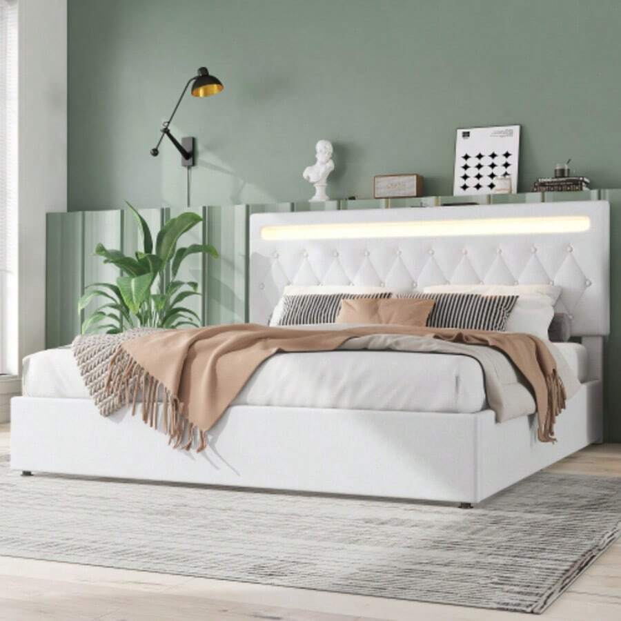 Bed Bases & Foundations - White - View 1