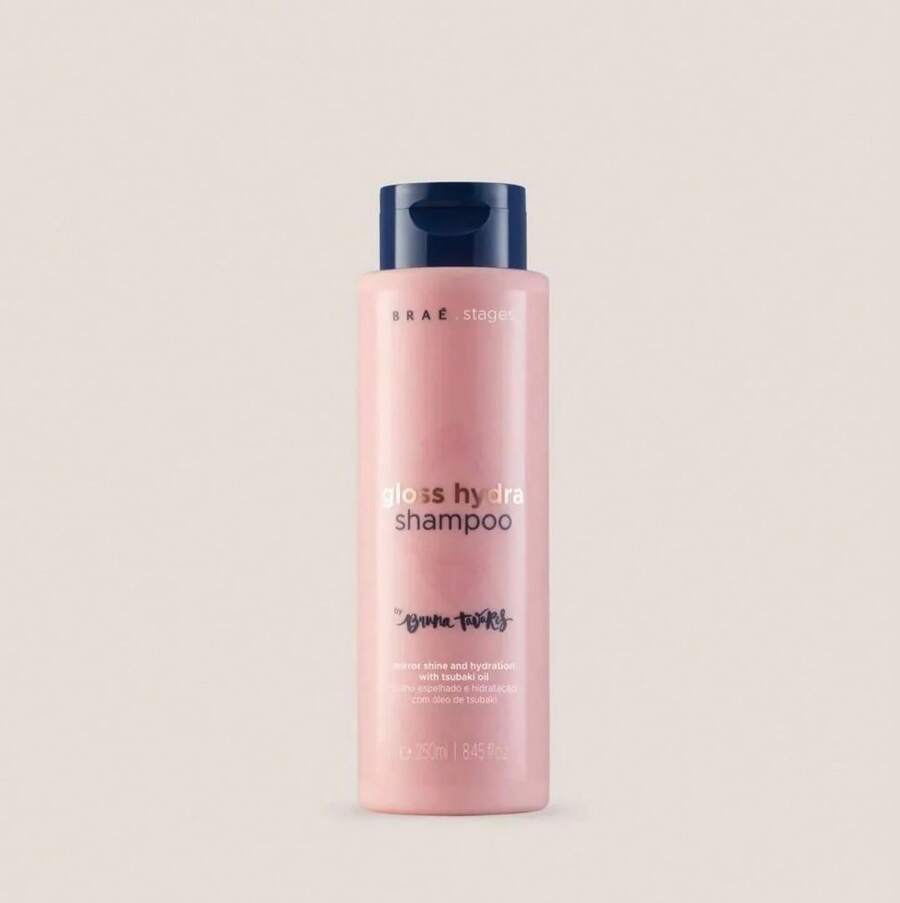 Braé Stages By Bruna Tavares - Shampoo - gloss hydra -  Hipoalergênico e Livre de Crueldade para Cabelo Macio e Brilhante - Shampoo - Visão 1