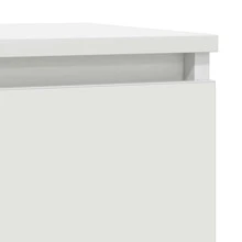 Villeneuve Aparador con cajón blanco 71x35x65 cm madera de ingeniería - Blanco - Ver 9