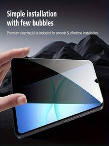 5pcs 9H Full Coverage Privacy Screen Protectors Compatible With Samsung S25 FE S24fe S23 Fe S21 FE S20 Fe Privacy Protection Tempered Glass Compatible With Galaxy A07 A17 A06 A13 A14 A15 A16 A23 A24 A25 A26 A33 A34 A35 A36 A52s A53 A54 A55 A56 M35 Glass - Clear - View 6