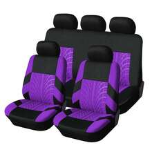 1-Seat, 2-Seat, 5-Seat Car Seat Covers, Embossed Craftsmanship, Suitable For All Seasons, Fit For Small & Medium Vehicles - Press Model - View 34