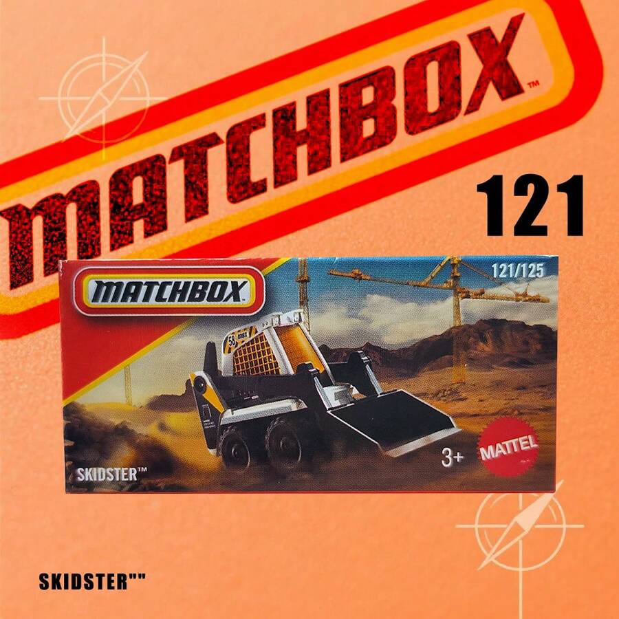 Mattel 1:64比例火柴盒城市英雄系列DNK70合金车模，适合作为桌面摆件或收藏玩具 - 16 - 查看 1