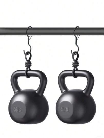 10 pièces Crochets en S robustes avec design à loquet, crochets en métal anti-rouille pour accrocher avec design à boucle, crochets de suspension pour cuisine et placard, convient pour les plantes, les pots, les serviettes et les sacs, les plantes suspendues, les ustensiles de cuisine et plus encore