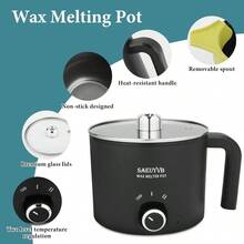 RAF 1.8L Multi-Function Electric Hot Pot, Suitable For 1-2 People, Steamer And Cooker, Non-Stick Coating, Portable Design For Dorm And Office, Dual Temperature Control - View 4