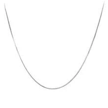 1 chiếc dây chuyền bạc hình rắn thanh lịch tối giản, dây chuyền choker bằng thép titan mỏng nhẹ, dây chuyền đa năng tinh tế. - Bạc - Xem 5